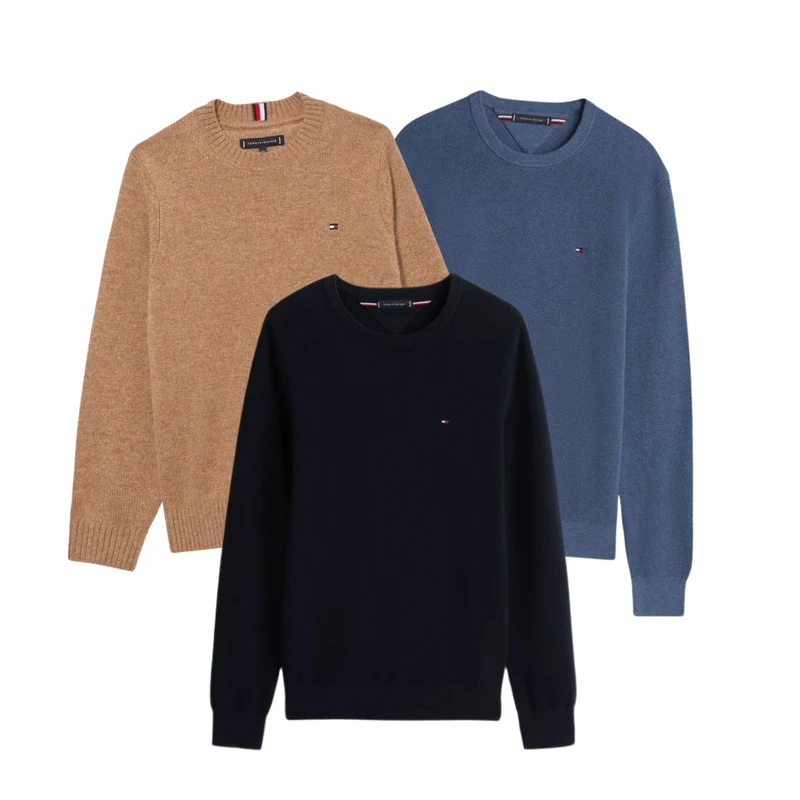 AUTUMN DROP 50x Pièces Pull Tommy Hilfiger Homme (48H DISPATCH)