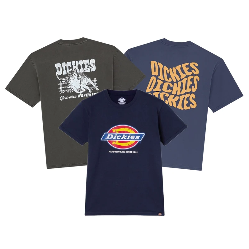 AUTUMN DROP 25x Pièces Tee-Shirt Dickies (48H DISPATCH)