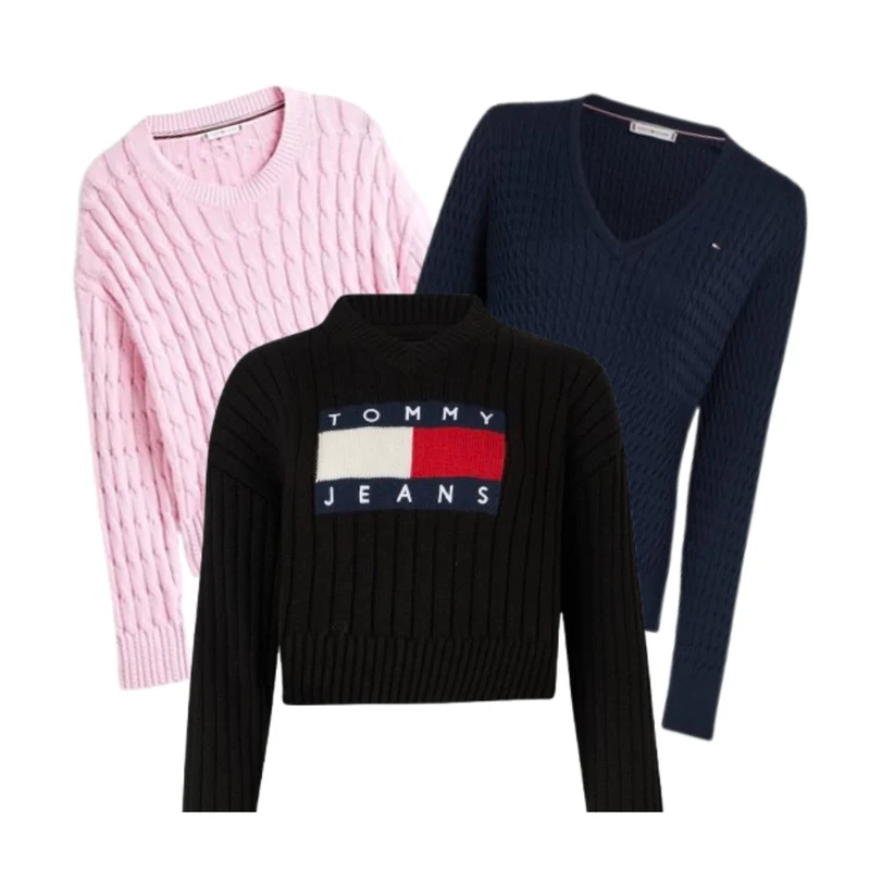 AUTUMN DROP 30x Pièces Pull Tommy Hilfiger Femme (48H DISPATCH)