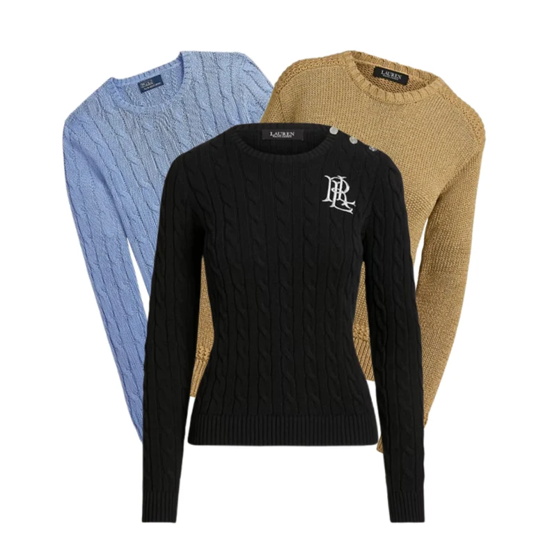AUTUMN DROP 25x Pièces Pull Ralph Lauren Femme (48H DISPATCH)
