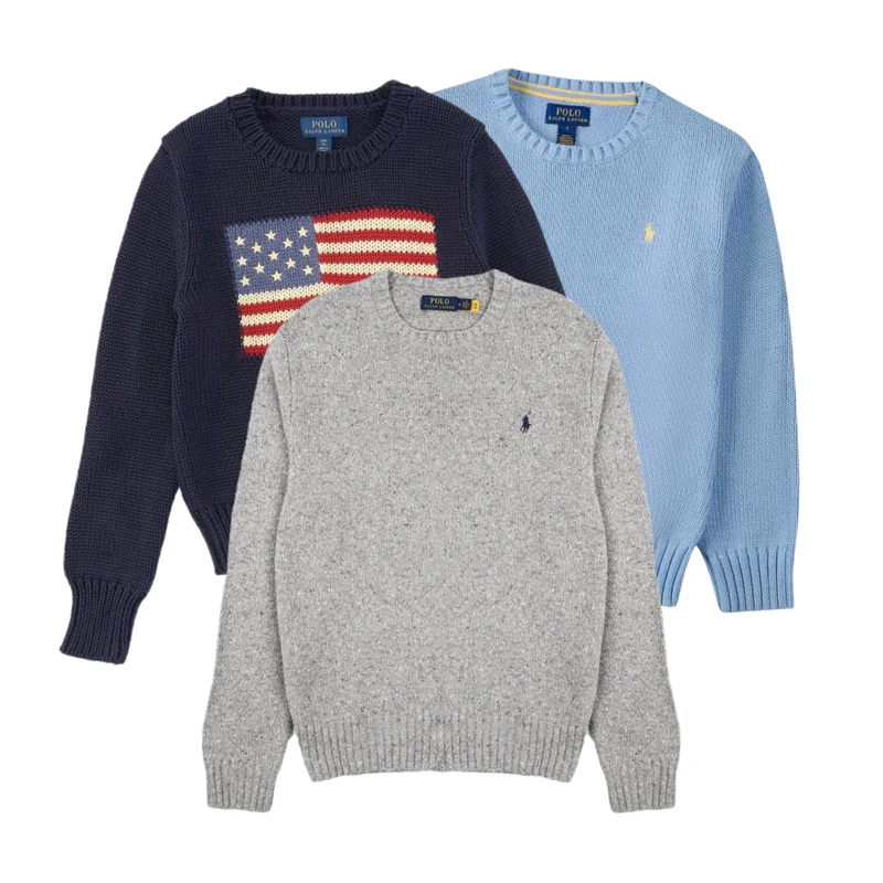 Mix 20x Pièces Pull Ralph Lauren/Lac Premium