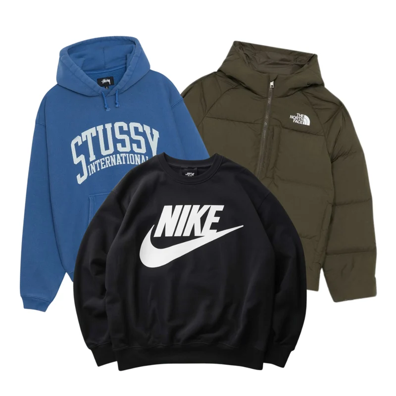 Mix 10kg TNF/NIKE & SWEATSHIRT
