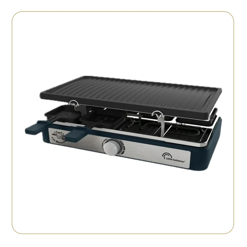 Appareil à raclette, Grill & Cheese Meuuuh (Emb. imparfait)