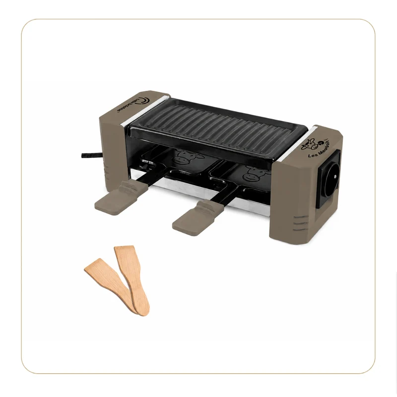 Appareil à raclette, Happy Connect 2 Meuuuh, Muscade (Emb. imparfait)