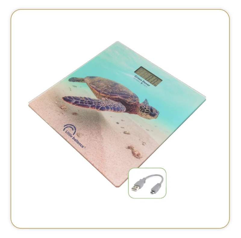 Pèse-personne, Green Planet USB, Sans pile (Emb. imparfait)