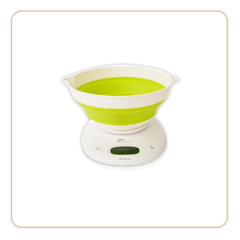 Balance de cuisine avec bol pliable, Bol 'Up (Emb. imparfait)