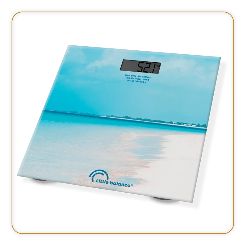Pèse-personne, Caraibes USB, Sans pile