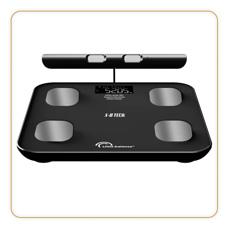 Impédancemètre connecté, Cardio IC-X8 TECH USB-C, Sans pile