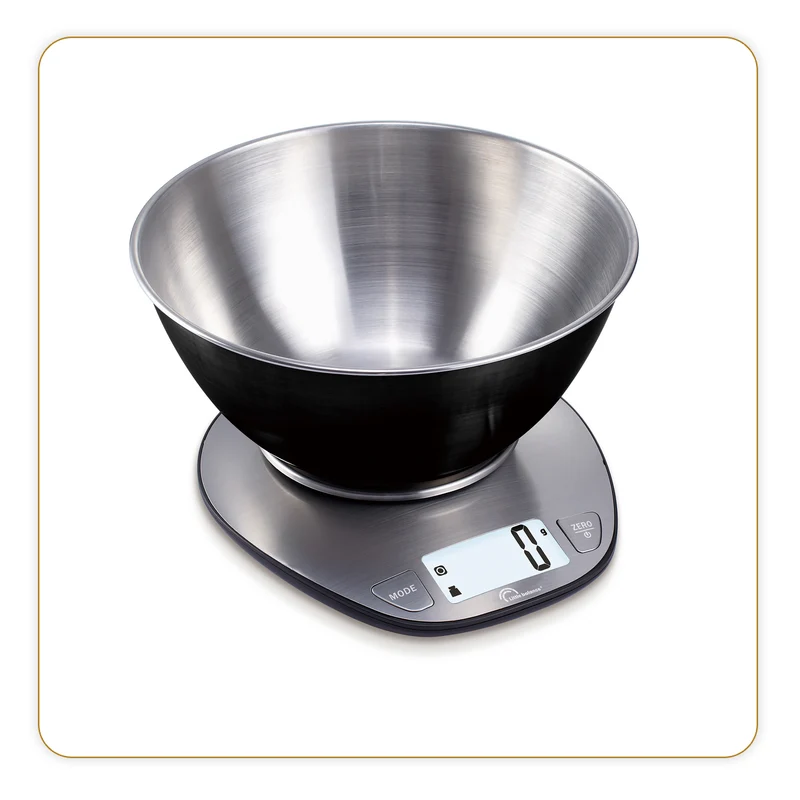 Balance de cuisine, XB5 Inox Noir