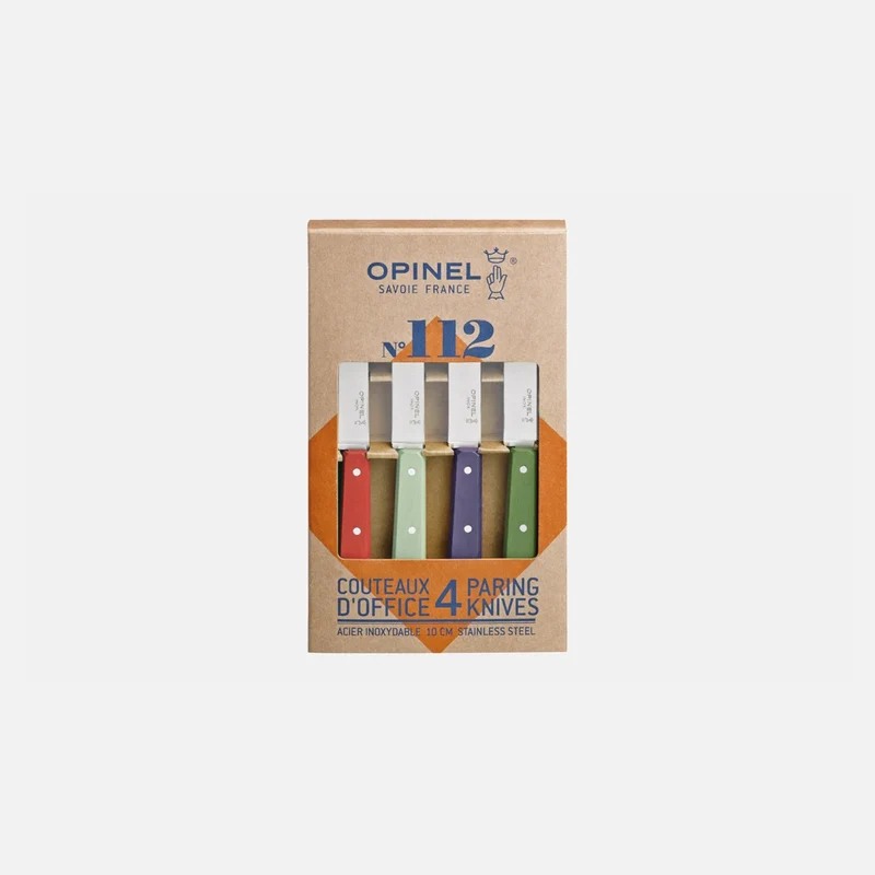 Opinel - Coffret de 4 Couteaux N°112 Couleurs Paysage