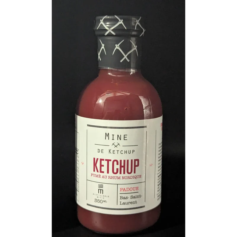 Ketchup fumé au rhum nordique