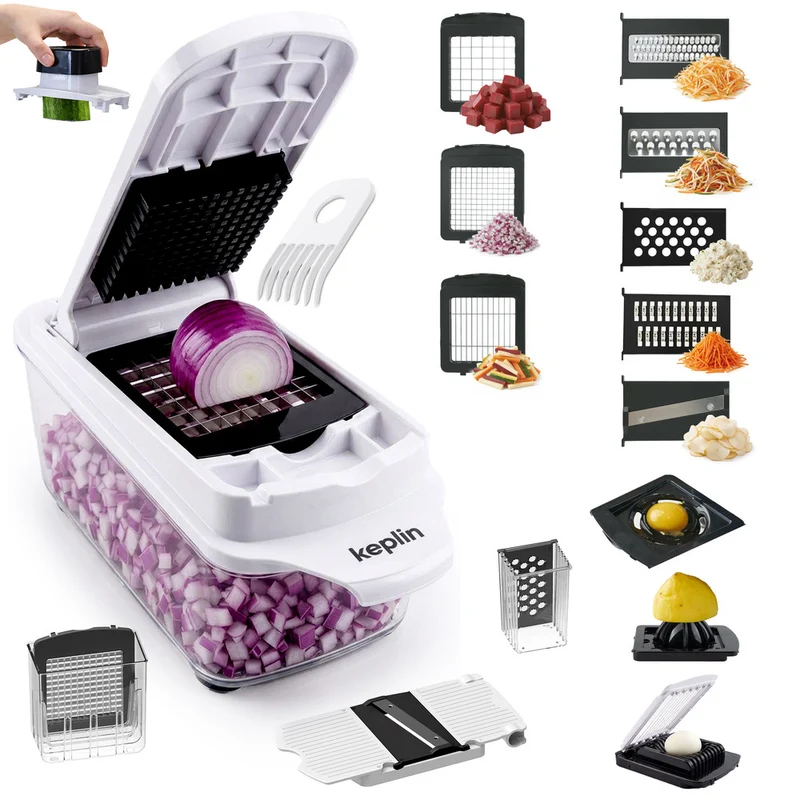 11-in-1 Vegetable Chopper with Container