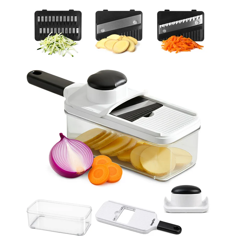 3-in-1 Mandoline Slicer with Container