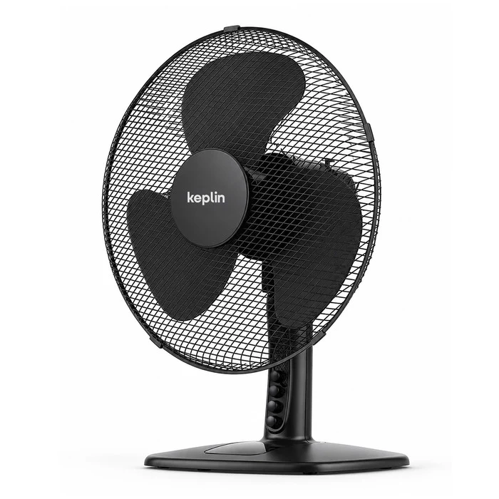 12 Inch Oscillating Desk & Table Fan – 85° Oscillation, Quiet 30dB