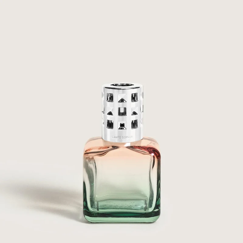 Coffret lampe Berger Glaçon Pêche/Verte