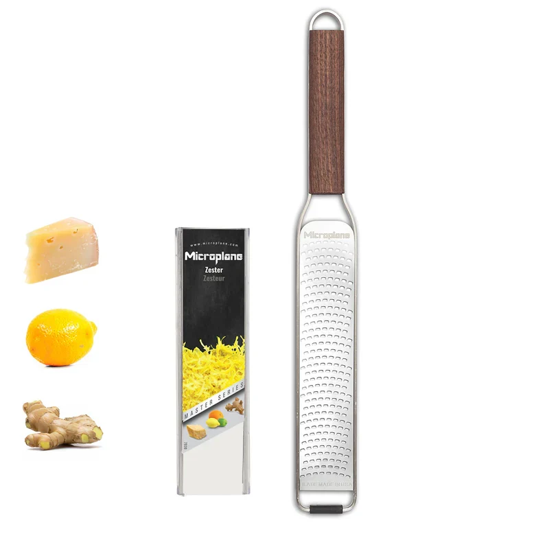 Zesteur-Râpe - Master Série manche en Noyer, Microplane