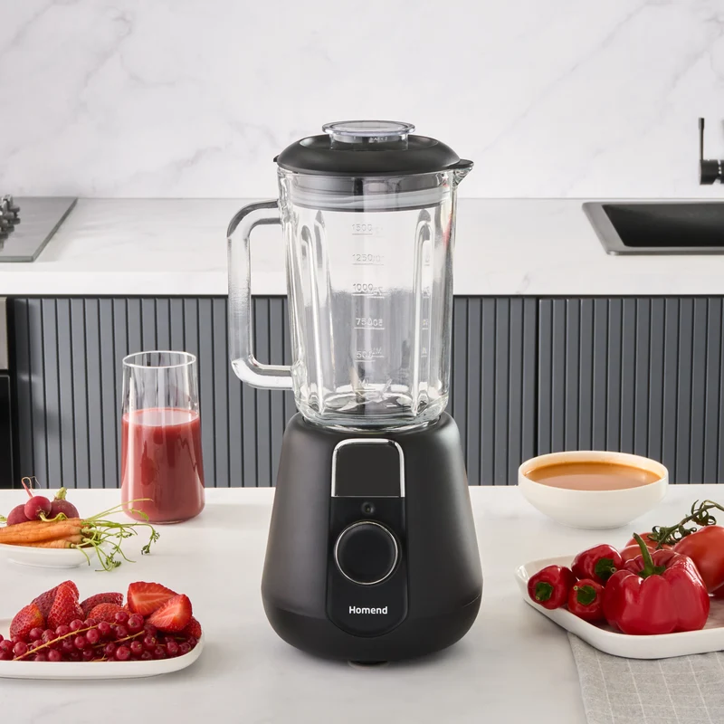 Homend Vintage Blendsetter 4927H, Mixeur, Noir, 1000W