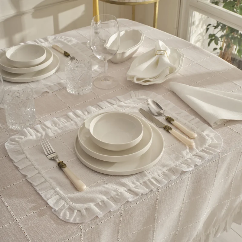 Set de 2 sous-assiettes Karaca Home Lalisa 32X45 cm
