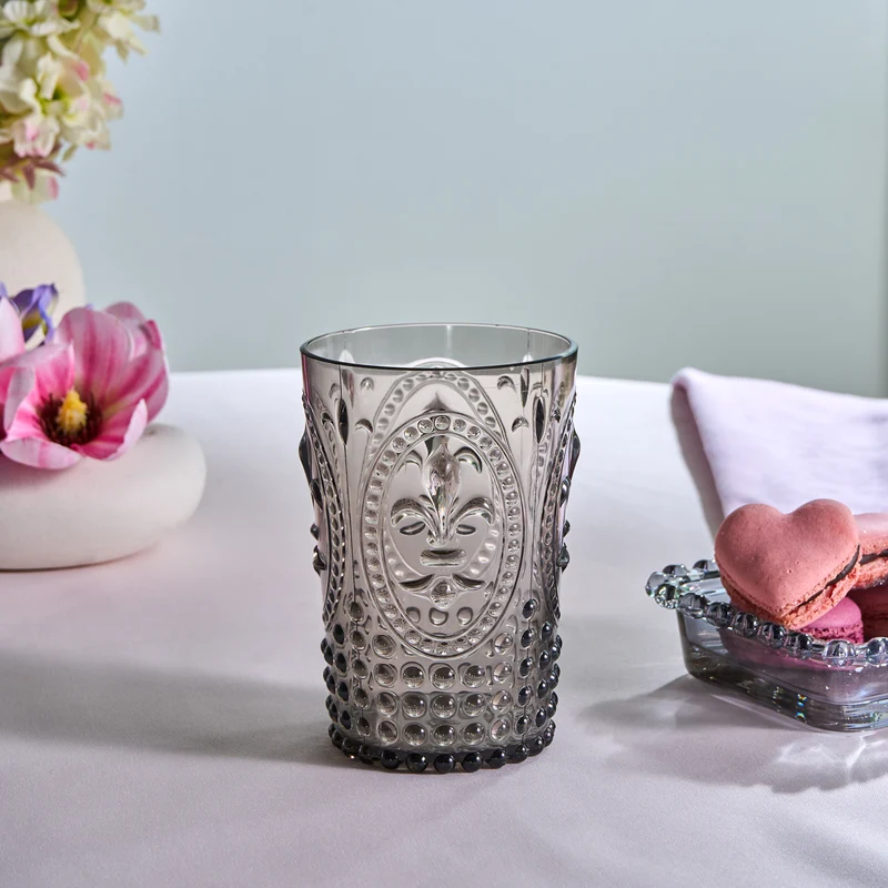 Verre à tumbler en acrylique Karaca Moise, 400 ml, Anthracite