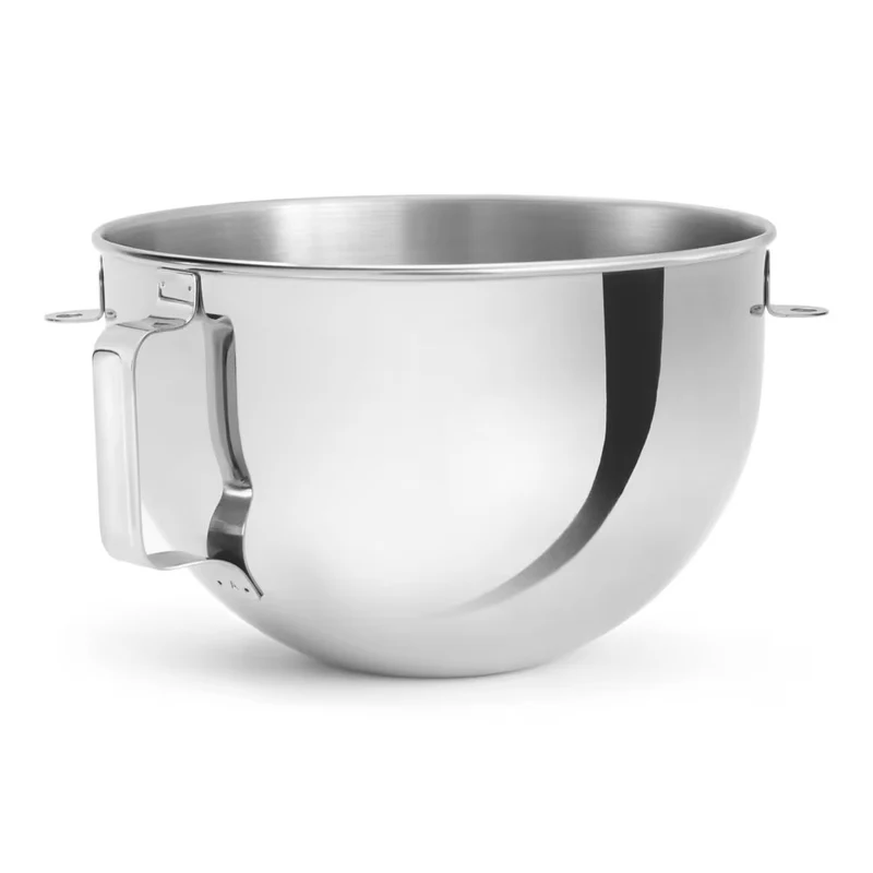 Bol en acier inoxydable poli de 5,5 L pour certains batteurs sur socle KitchenAid avec système Bowl-Lift