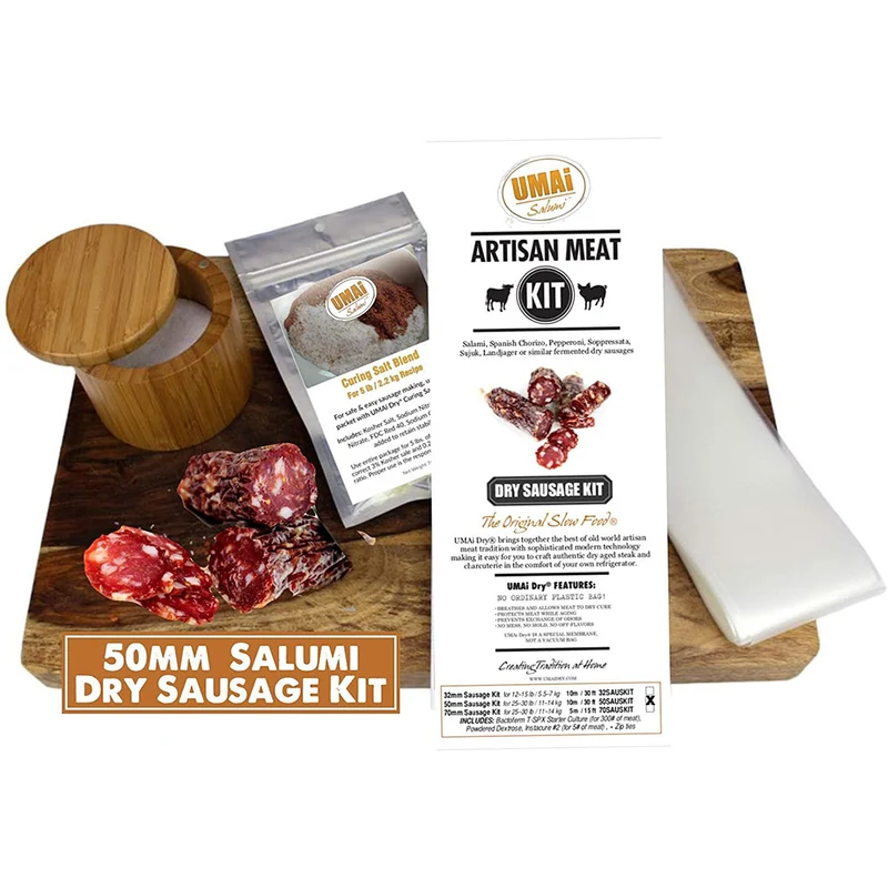Kit pour saucissons secs 50mm - 30pi (9m)