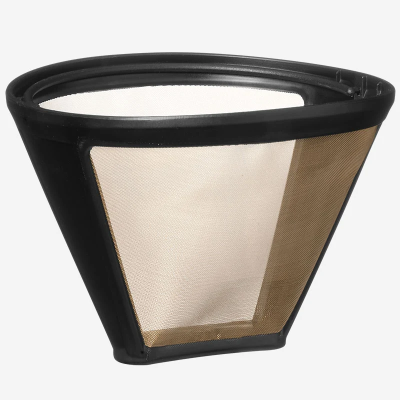 Filtre doré pour cafetière à filtre conique