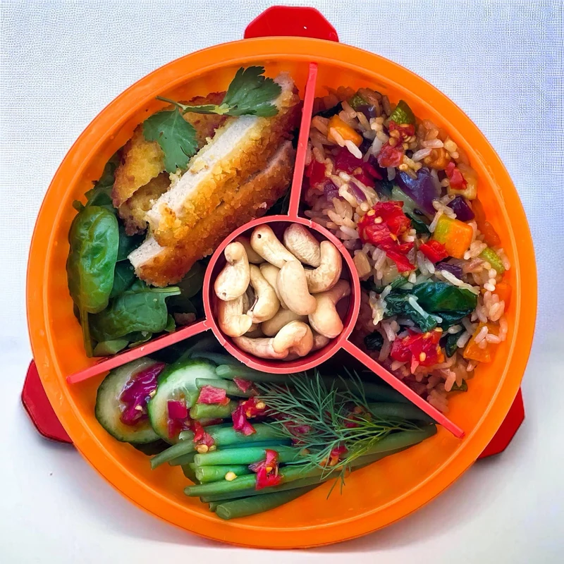 Bol Bento Étanche Yumbox pour Salades et Plats à base de Céréales