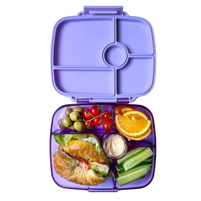 Yumbox Go - Boîte-repas bento étanche XL, plateau profond