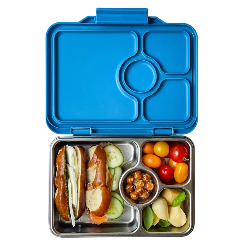 Yumbox Prêt – Boîte à Lunch Bento Étanche en Acier Inoxydable