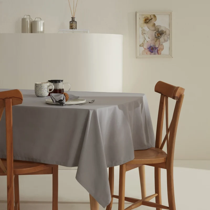 Karaca Home Belle Nappe Antitache Grise 140x200 cm