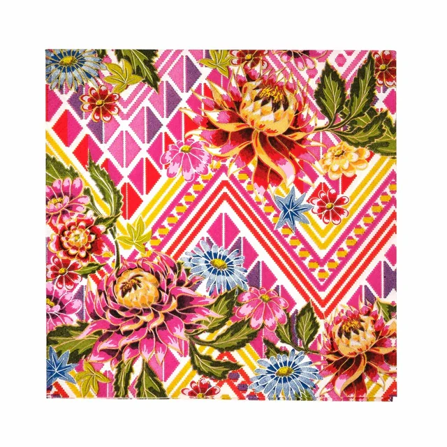Karaca Home Serviettes en Papier Gipsy Pack de 20 33x33 cm