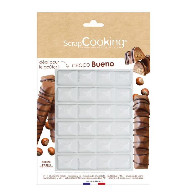 Moule barres chocolatées "Bueno"