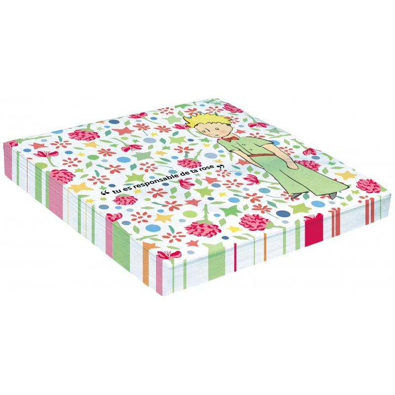 Serviettes Rose - Le Petit Prince