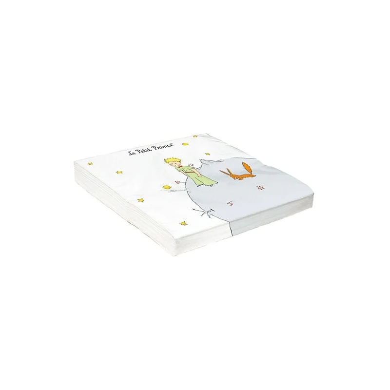 Serviettes Planète (recto verso) - Le Petit Prince
