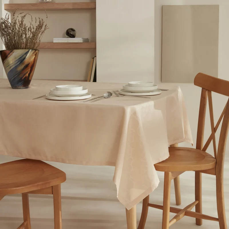 Karaca Home Pebble Nappe Écru, 140 x 200 cm