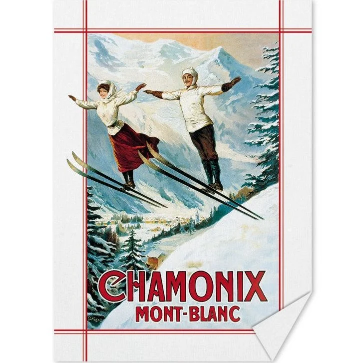 Torchon - Chamonix Les deux sauteurs