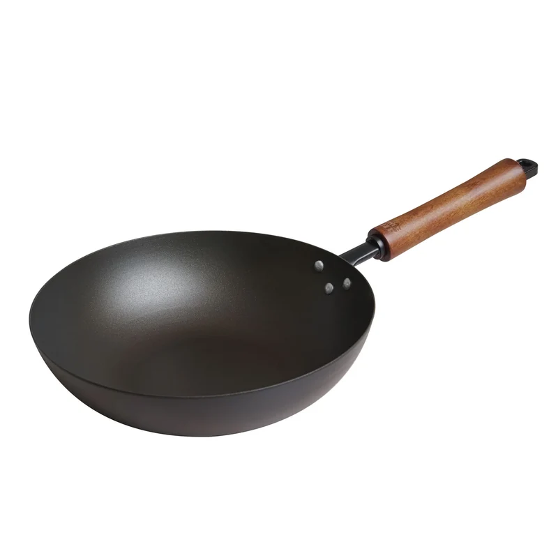 Poêle à frire pré-assaisonnée en acier carbone 9,5 po - Série Classic
