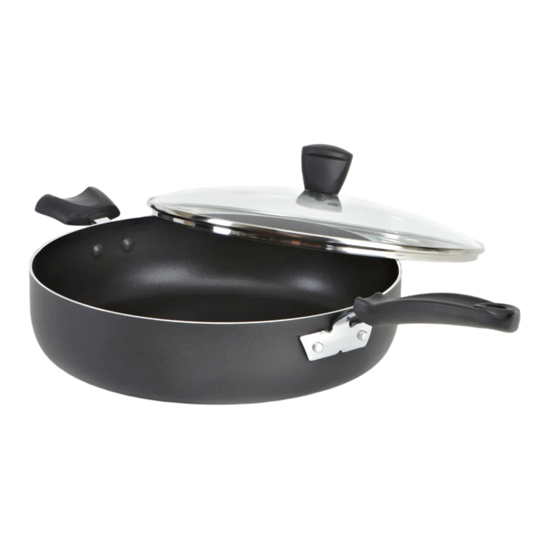Sauteuse Viva Jumbo, antiadhésif, Noir, 5 pintes
