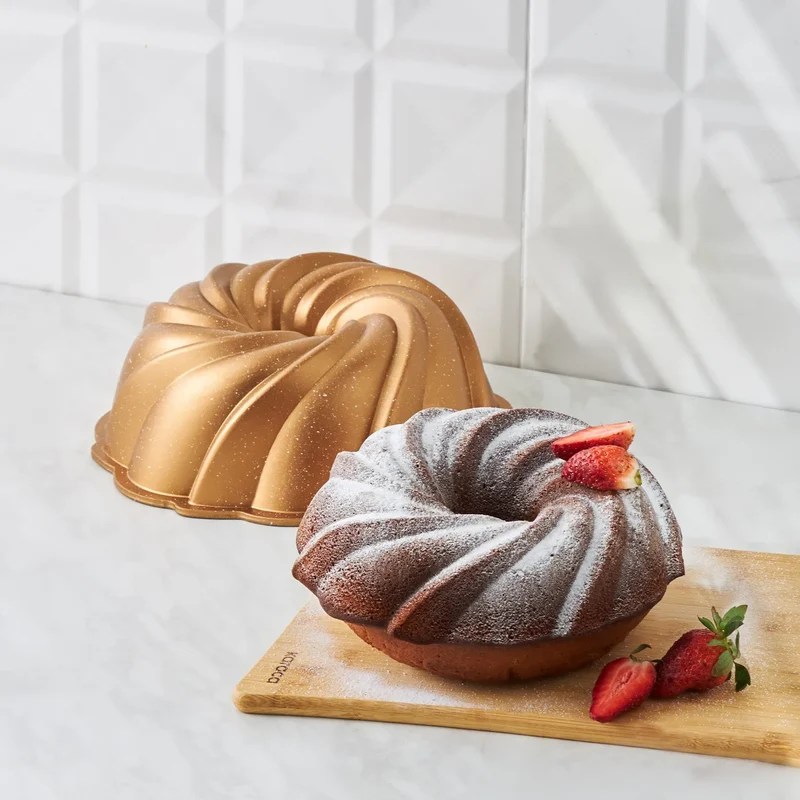 KARACA CAKE PRO PARE GOLD MOULE À GÂTEAU EN FONTE