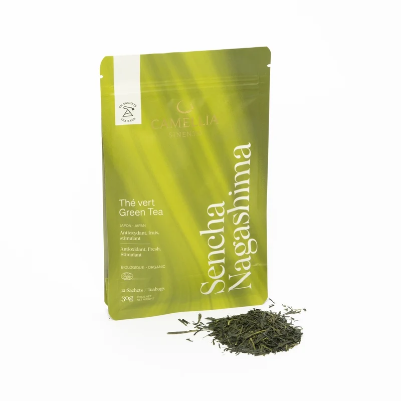 Sencha Nagashima biologique (sac de 75g)