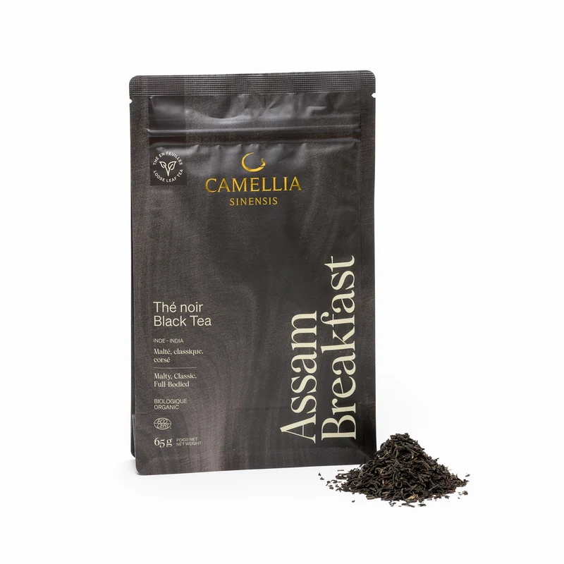 Assam Breakfast biologique (sac de 65g)