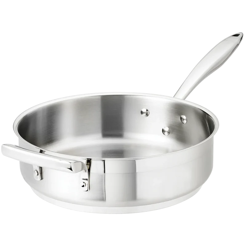 Sauteuse en acier inoxydable avec poignée auxiliaire, 3,78 L