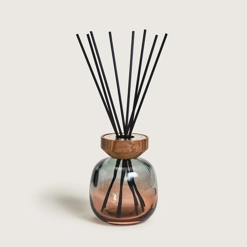 Bouquet parfumé Wood, Vert-Prune