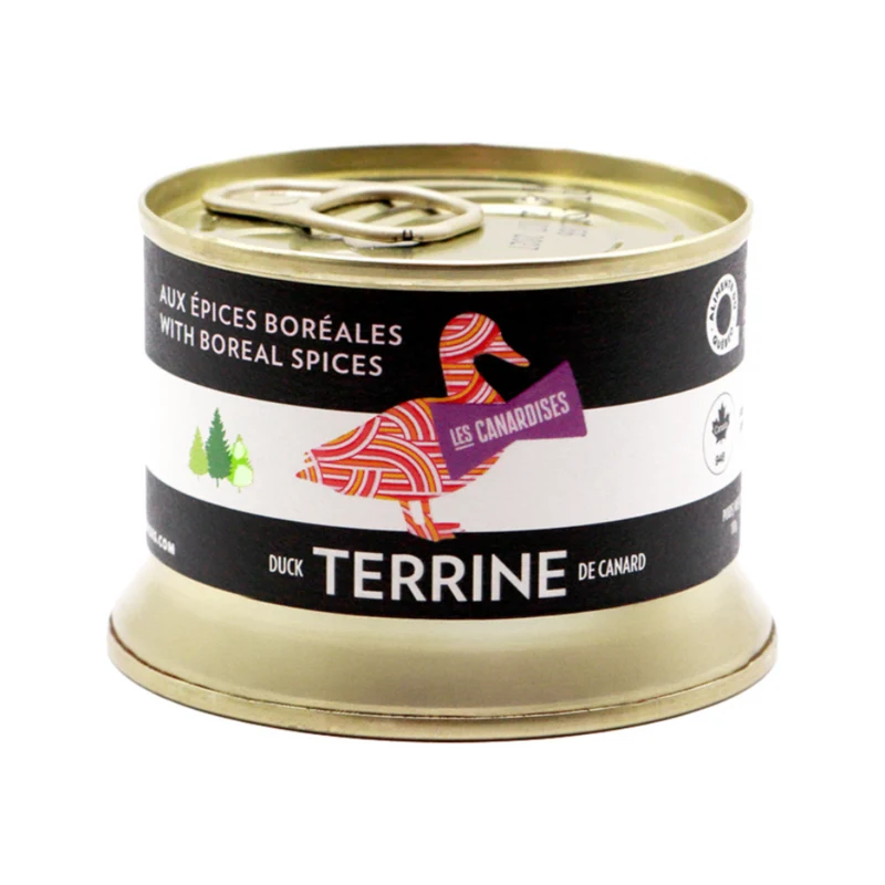 TERRINE de canard aux Épices Boréales 130 g / 4,6oz
