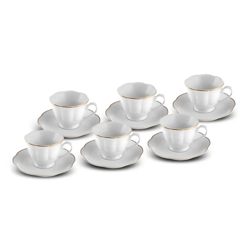 Coffret de tasses à café Karaca Cloche pour 6 personnes, 90 ml