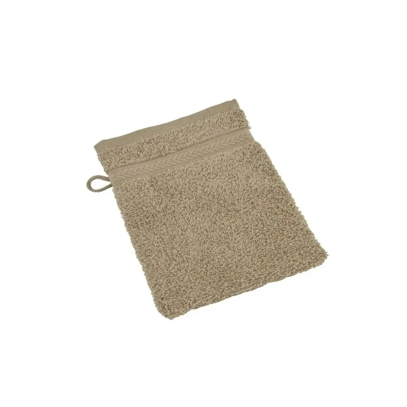 Fibre de bain Karaca Wheat 100% coton, 16X22 cm, mocha