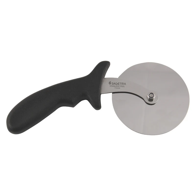 Coupe-pizza Manche Noir 4"