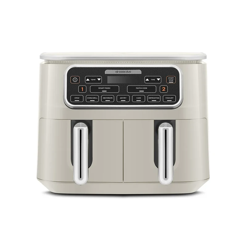 Airfryer Karaca Air Cook Duo Cuisine Maison XXXL, pour 8 personnes, 8 litres, starlight