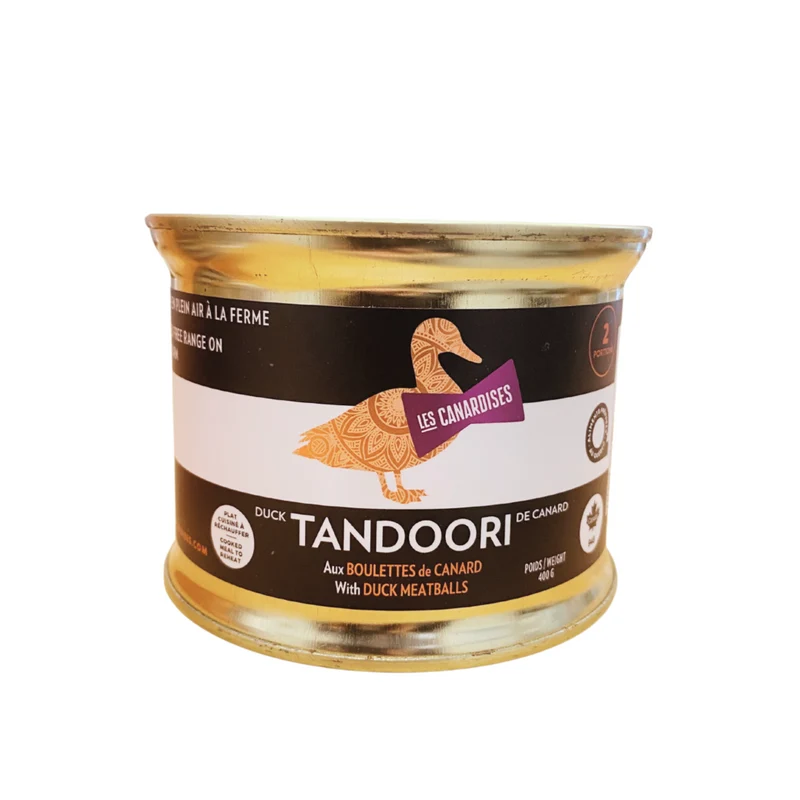 TANDOORI de canard aux boulettes de canard 400g