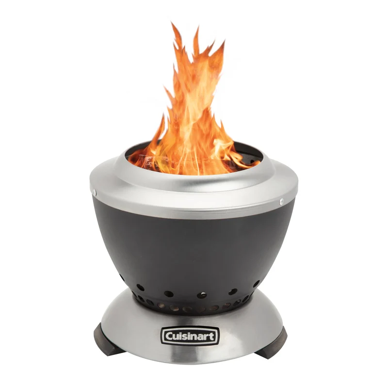 Brasero de table à combustion propre